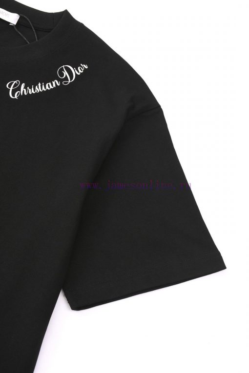 R-9530 DI * OR Dior 2025SS Couple's Short Sleeved T-shirt~Brand New Element Front And Rear Lett wfaevspk - Image 7