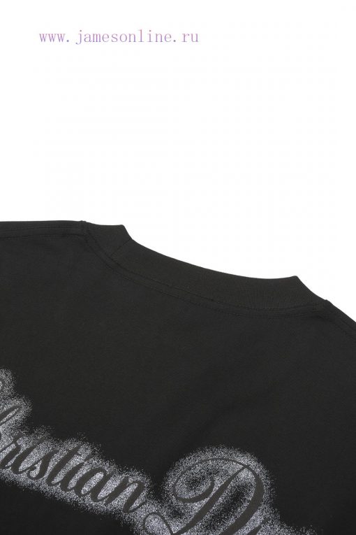 R-9530 DI * OR Dior 2025SS Couple's Short Sleeved T-shirt~Brand New Element Front And Rear Lett wfaevspk - Image 13