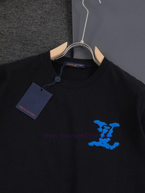 Louis Vuitton Micro Width S-Xl25SS New Product Runway Style High-end Flower Cloud Letter Printe hdk8nz1g - Image 6