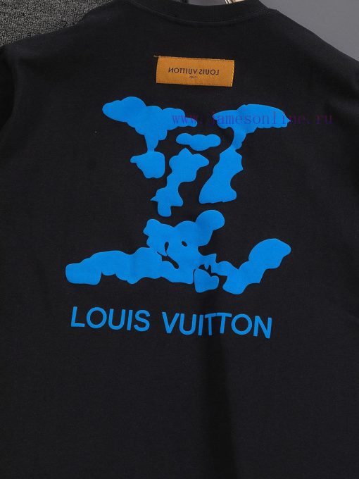 Louis Vuitton Micro Width S-Xl25SS New Product Runway Style High-end Flower Cloud Letter Printe hdk8nz1g - Image 8