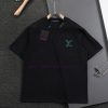 Louis Vuitton Micro Width S-Xl25SS Early Spring New Product Show Collar Letter 🪡 Embroidered An zp80olo3