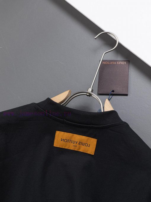 Louis Vuitton Micro Width S-Xl25SS Early Spring New Product Show Collar Letter 🪡 Embroidered An zp80olo3 - Image 9