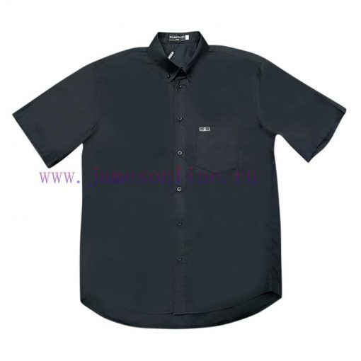 Balenciaga 𝐁𝐚𝐥𝐞𝐧𝐜𝐢𝐚𝐠𝐚 BLCG 22FW Batman Heavy Industries Embroidered Short Sleeve ShirtLight Lux 45o8sa87 - Image 2