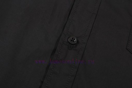 New Balenciaga 𝘽𝘼𝙇𝙀𝙉𝘾𝙄𝘼𝙂𝘼 BLCG 24SS Collar Letter Embroidery Simple Embroidery Long Sleeved Shi h5fuvshw - Image 7