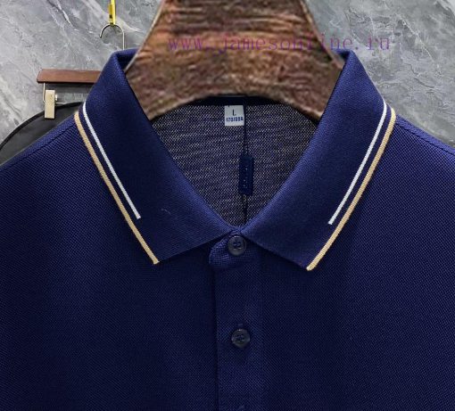 Parda Prada 25SS Official Website Three-dimensional Classic Triangle Lapel Long Sleeved Polo Sh 4h8inw3j - Image 6