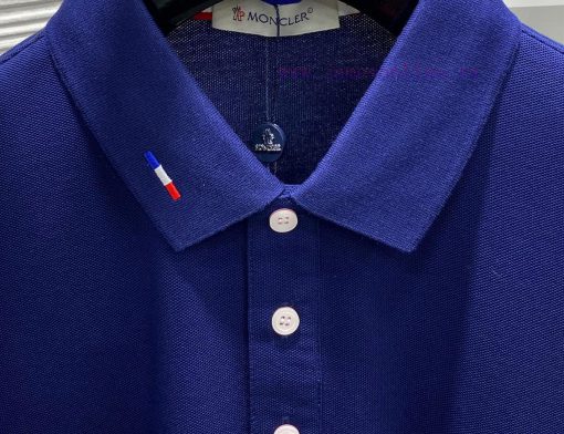 MONCLER/25SS Official Website 3D Logo Lapel Long Sleeved Polo ShirtA T-shirt That Is Simple Yet sw2obig6 - Image 7