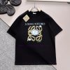 LOEWE 2025 Printed Short Sleeve High Quality Original Short Sleeve Top Manufacturing Technology 1xfxylh9