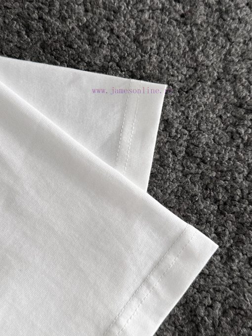 CHANEL 25SS Summer New Round Neck Short Sleeve T-shirt 270g Heavy Duty High End Pure Cotton Fab 46ivrtdx - Image 8