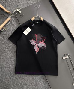 FD 2025SS Spring/Summer Round Neck Fashion Short Sleeve T-shirt Synchronized With The Official m0gf5n2p
