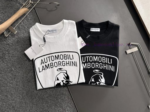 BAL 2025SS Spring/Summer Round Neck Fashion Short Sleeve T-shirt Synchronized With The Official ireov1l4 - Image 3