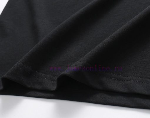 LV 25ss Badge Graphic And Text Combination T-shirtUsing 32 Count Double Yarn Pure Cotton 240g H 5ys845g6 - Image 9