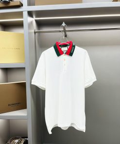 GUCC Ⅰ Gucci Collar Embroidered New Polo ShirtOriginal Fabric Original Customized Accessories O bzkqwsud