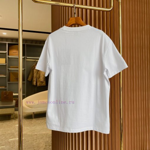 Burberry Vintage Plaid Pocket Cotton Loose Short Sleeved T-shirtBUR's Flagship Product The Trea 50vbntxn - Image 10