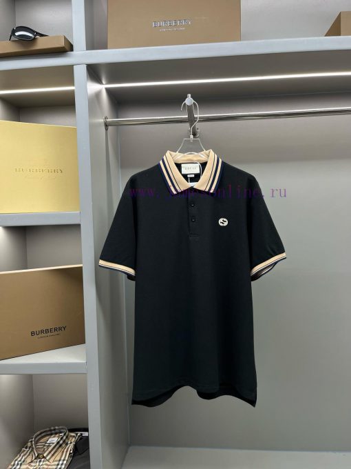 GUCC Ⅰ Gucci Double G Embroidered New Polo ShirtOriginal Fabric Original Customized Accessories 0mfk07vf