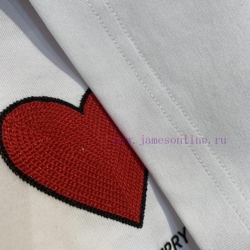Burberry 2024 SS Limited Edition Valentine's Day Limited Edition Couple T-shirt Is Simply In Li dv8cxyjm - Image 5