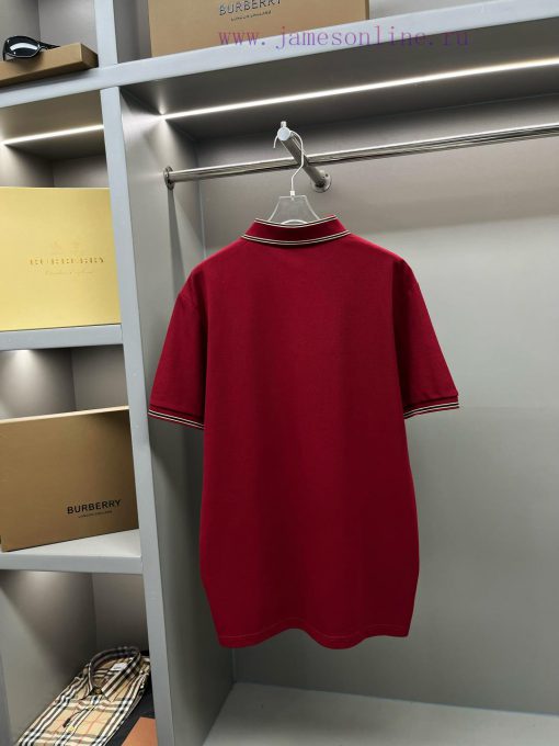GUCC Ⅰ Gucci Woven Ribbon New Polo ShirtOriginal Fabric Official Same StyleUsing 210g Pure Cott n17e3ogp - Image 8