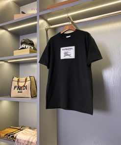 Burberry BUR Prorsum Label Cotton Short Sleeved T-shirtBUR Flagship Premium Goods The Treasure p98mrlop