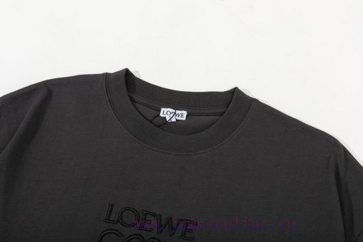 LOEWE Solid Color Embroidery 🪡 Exquisite Upgrade Of The Large Logo Inspired By The Retro Style zc520djy - Image 3