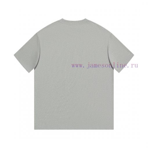 LOEWE Luo YiweiNew Embroidered Short Sleeved T-shirt With Bunny Pattern ®*Customized 280g All C gfxnaufw - Image 3