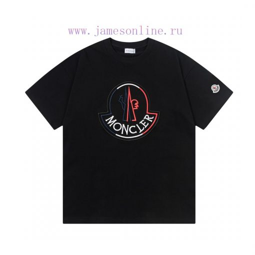 MONCLER Mouthed Color Blocked 3D Embroidery 🪡Exquisite Upgraded Logo Logo Inspired By Retro 80s oq8q78le - Image 2