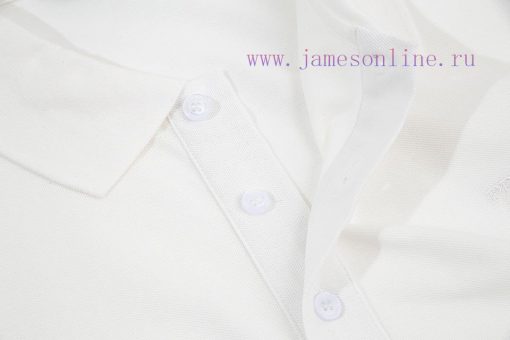 PRADA Triangular Logo Polo ShirtUpgraded Inspired By Retro 80sOriginal Fabric Official Same Sty 18jk5tcd - Image 5