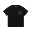 PRADA Zipper Pocket Triangle LogoThe Inspiration For Imported Machine Embroidery On The Logo Co izkht2np
