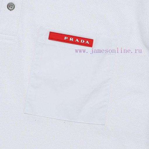New Arrivals On Prada2024 Spring/Summer New Prada Bag Red Stripe Logo Craftsmanship Pure Cotton sn097xcs - Image 6