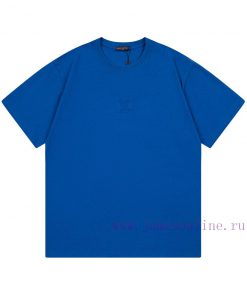 LV Lvjia 2025 New Three-dimensional Concave Convex Letter Logo Unisex Short Sleeved T-shirtCust zqlosn15