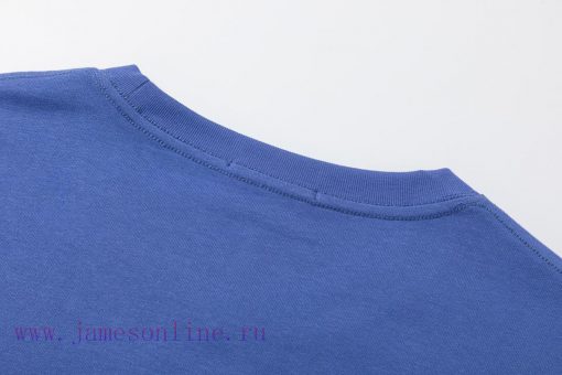 Balenciaga 2025 New Embroidered Wave Letter Logo Men's And Women's Short Sleeved T-shirtCustomi jjxlj4i5 - Image 8