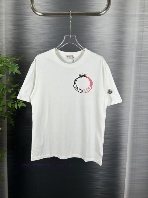High End Original SpecificationsMONCLER 25Fw Craft Printed 320G High End Short SleeveThe Front z6xjmmuq