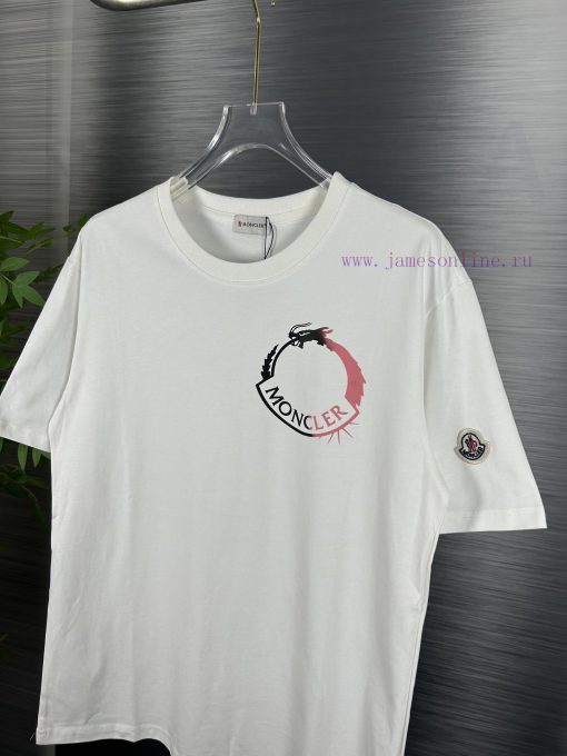 High End Original SpecificationsMONCLER 25Fw Craft Printed 320G High End Short SleeveThe Front z6xjmmuq - Image 8