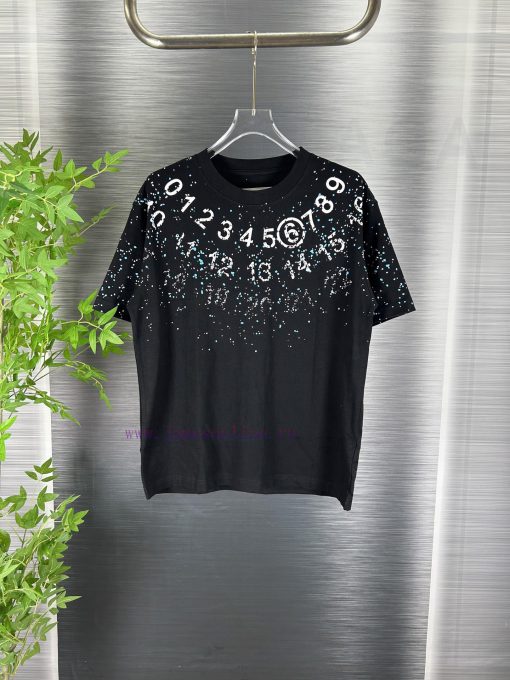 High End Original Specifications𝐌𝐚𝐢𝐬𝐨𝐧𝐌𝐚𝐫𝐠𝐢𝐞𝐥𝐚 Magira 𝐌𝐌𝟔Summer Round Short Collar Sleeves Heav ekrfxkxs