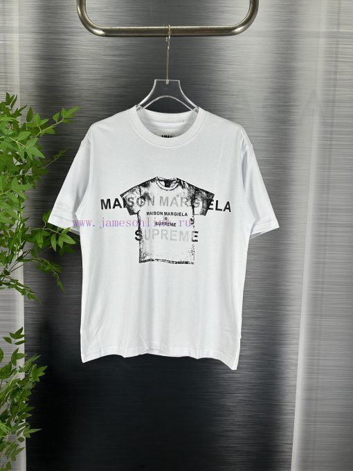 High End Original Specifications𝐌𝐚𝐢𝐬𝐨𝐧𝐌𝐚𝐫𝐠𝐢𝐞𝐥𝐚 Joint SUP Majira 𝐌𝐌𝟔Summer Round Short Collar Sl sra1ugxm - Image 2