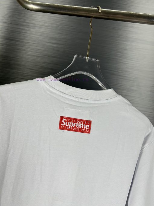 High End Original Specifications𝐌𝐚𝐢𝐬𝐨𝐧𝐌𝐚𝐫𝐠𝐢𝐞𝐥𝐚 Joint SUP Majira 𝐌𝐌𝟔Summer Round Short Collar Sl sra1ugxm - Image 10