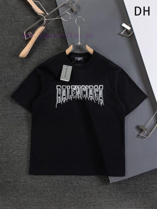 Balenciaga Balenciaga Micro Width Edition S-XL25ss Latest Top-notch Synchronized Hot Selling Cl x1s7bc30 - Image 2