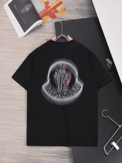 ️Moncler MaskChest Letters 🪡 Embroidered Logo+large Back Logo Printed With Split Hot Stamping*C 53emlvz9 - Image 3