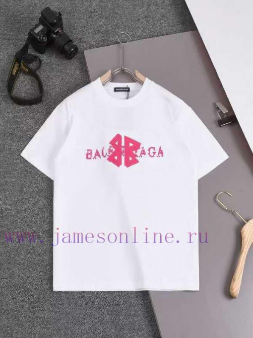 ️Balenciaga BalenciagaChest Patch Contrasting Color Embroidery Double B Letter Stitching Logo*C aaac1v1o - Image 4