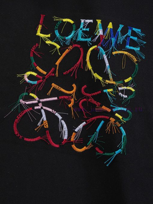 LOEWE Micro Wide Edition S-Xl25ss Latest And Top Of The Line Multi-color Graffiti Fringe Series 5ra93gxp - Image 7