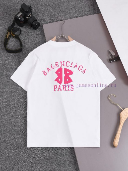️Balenciaga BalenciagaChest Patch Contrasting Color Embroidery Double B Letter Stitching Logo*C aaac1v1o - Image 5
