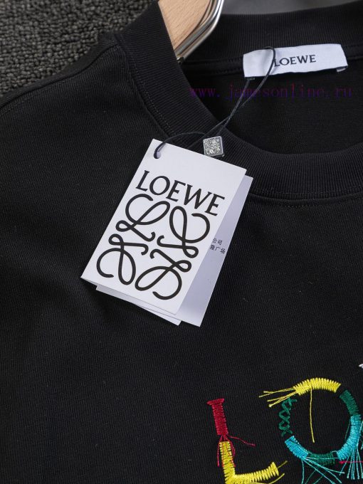 LOEWE Micro Wide Edition S-Xl25ss Latest And Top Of The Line Multi-color Graffiti Fringe Series 5ra93gxp - Image 10