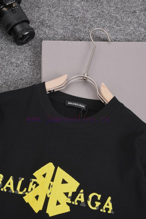 ️Balenciaga BalenciagaChest Patch Contrasting Color Embroidery Double B Letter Stitching Logo*C aaac1v1o - Image 9