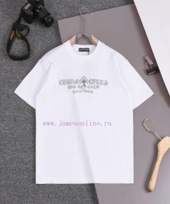 ️Chorme HeartFront Letter Halo Logo Print+rear Large Logo Halo Print*Customized 270g Combed Pur 0snvknkm