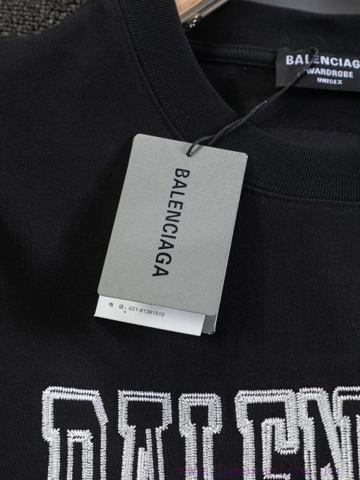 Balenciaga Balenciaga Micro Width Edition S-XL25ss Latest Top-notch Synchronized Hot Selling Cl x1s7bc30 - Image 13