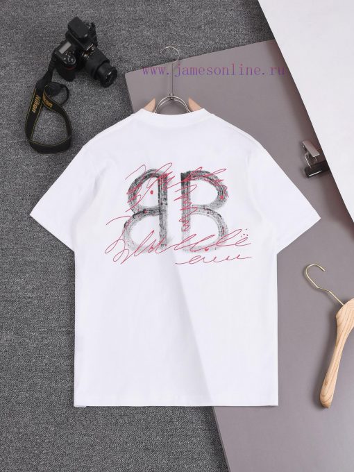 ️Balenciaga BalenciagaFront Letter Print+back Double BB Logo Print Graffiti*Customized 270g Com k07twfr8 - Image 5