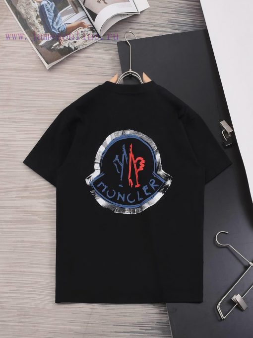 ️Moncler MaskFront And Rear Logo Print Halo*Customized 270g Combed Pure Cotton Fabric Soft Fabr qmzliotg - Image 5