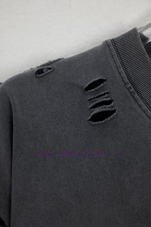 BALENC $AGA Paris Calendar With Holes Old Stitching DoneCotton Round Neck T-shirtColor AgingSiz 8vlwcxb6 - Image 8
