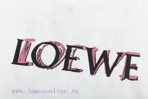 ️LOEWE Graffiti Hand Drawn Letter PrintingUpgraded Inspired By Retro 80sOriginal Fabric Officia 449t2f0x - Image 6