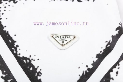 ️PRADA Letter Splashed Ink Triangle PrintUpgraded Inspired By Retro 80sOriginal Fabric Official qms82uvd - Image 6