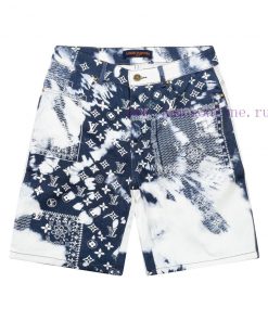 LV Louis 2025 Summer New Cashew Flower Heavy Industry Tie Dyeing Season Louis Vuitton MONOGRAM oufhg6e3