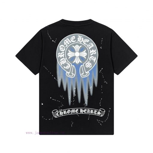 ️Kroxin 25ss New Ink Printed Letter Short Sleeve High QualityFabric - Made Of 270g Double Stran wc8t570u - Image 3